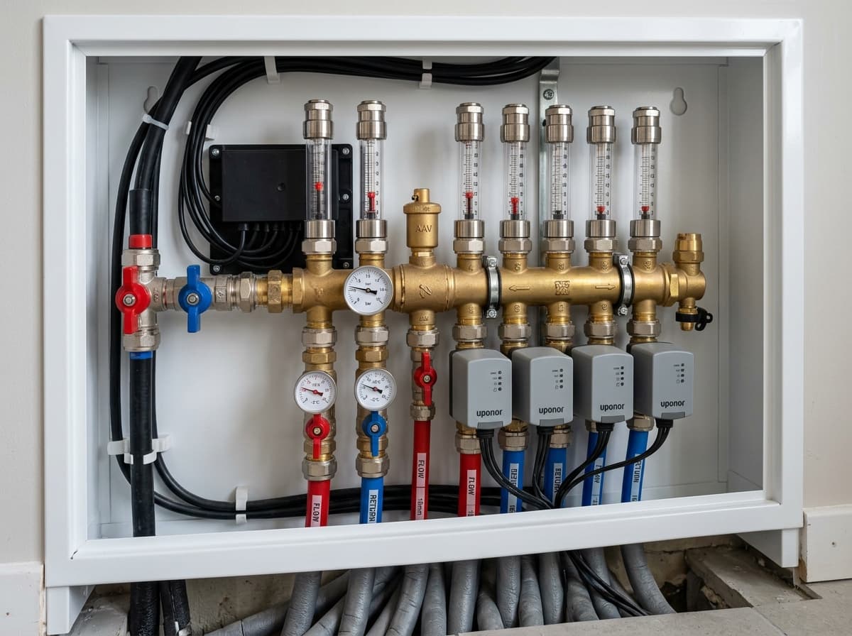 Uponor Brass Distribution Manifold